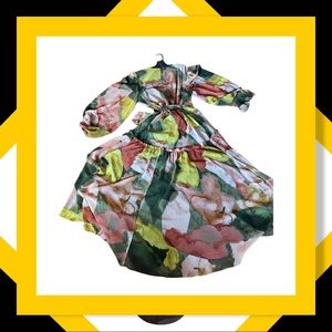 Hutch Geo Wrap Maxi Dress